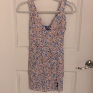 Princess Polly Iris Floral Mini Dress